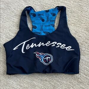 Tennessee Titans reversible crop tank